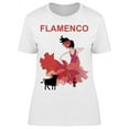 thumbnail image 1 of Flamenco Dancer Bull T-Shirt Women -Image by Shutterstock, Female Large, 1 of 2