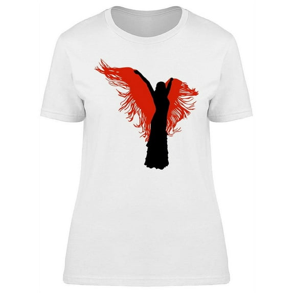 Flamenco Dancer Design T-Shirt Women -Image by Shutterstock, Female 3X-Large