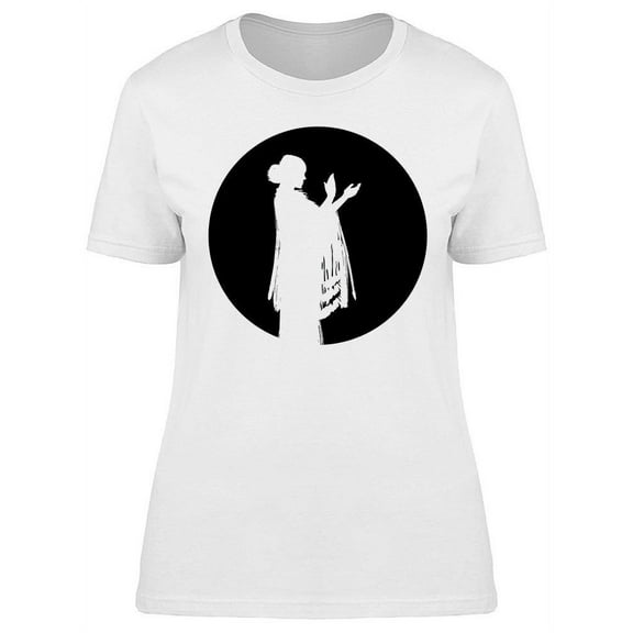 Flamenco Dancer Female T-Shirt Women -Image by Shutterstock, Female Large