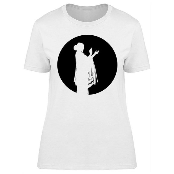 Flamenco Dancer Female T-Shirt Women -Image by Shutterstock, Female x-Large