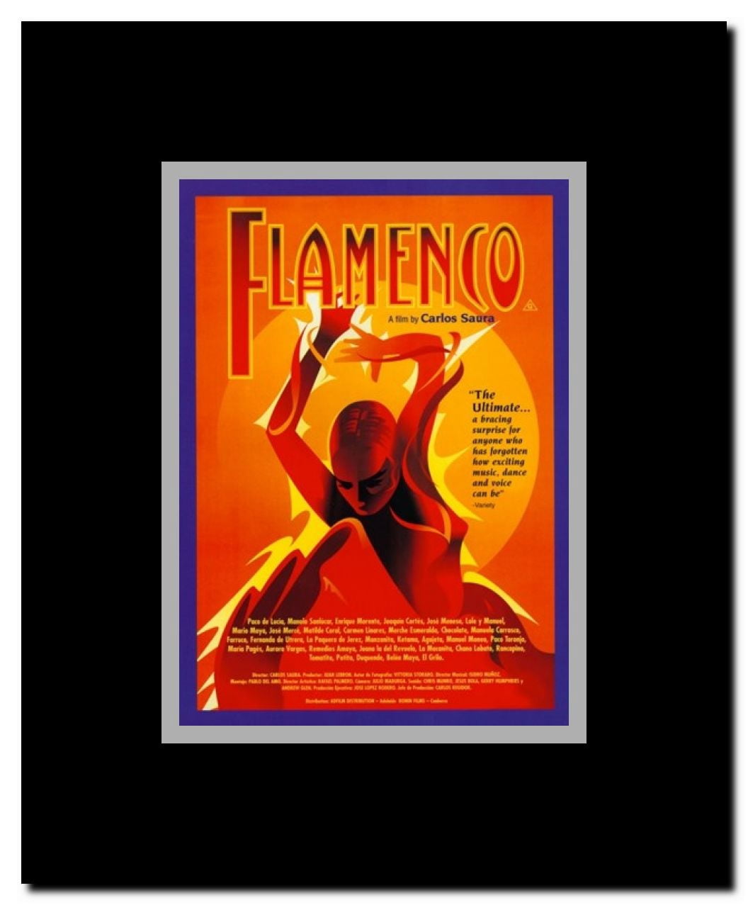 Flamenco Framed Movie Poster