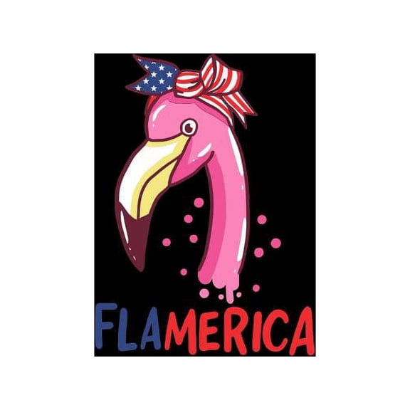 Flamerica: 120 Pages I 6x9 I Dot Grid I Funny 4th Of July, Patriotic, Liberty & 1776 Gifts (Paperback)