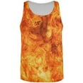 thumbnail image 1 of Flames All Over Adult Tank Top - Large, 1 of 2