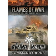 Battlefront Flames of War Mid War Afrika Korps Command Cards FW242C