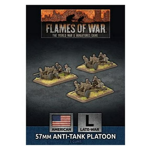 Flames of War: American 57mm Anti-Tank Platoon (Late-War)
