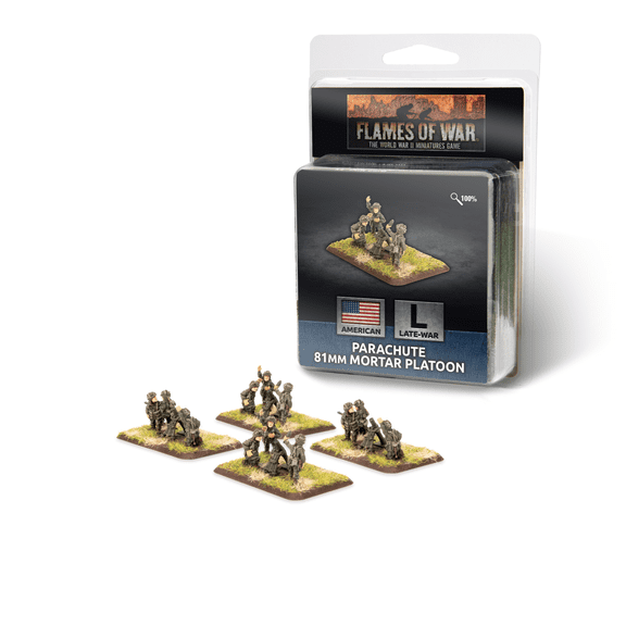Flames of War: American Parachute 81mm Mortar Platoon (Late-War)