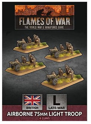 Flames of War: British Airborne 75mm Light Troops (Late-War)