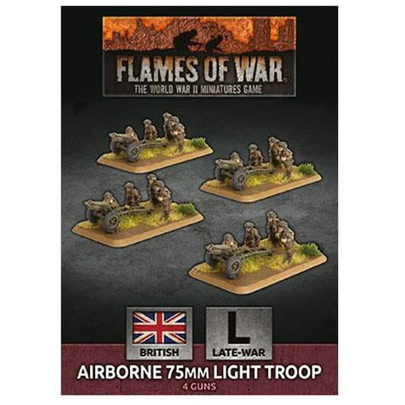 Flames of War: British Airborne 75mm Light Troops (Late-War)