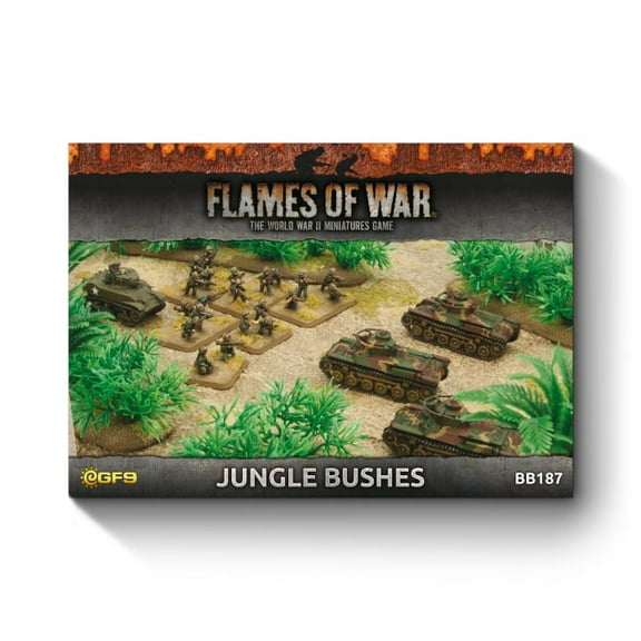 Flames of War: Battlefield in a Box: Jungle Bushes