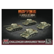 Flames of War British Challenger Armoured Troop Late-War