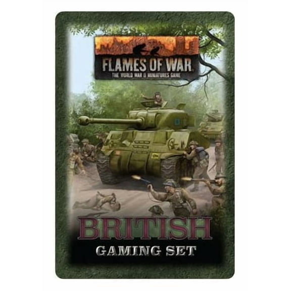 Battlefront Miniatures British Gaming Set New