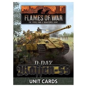 Flames of War: D-Day: Waffen-SS Unit Cards