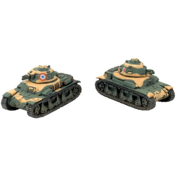 Flames of War Renault R35 Light Tanks 15mm WWII Miniatures