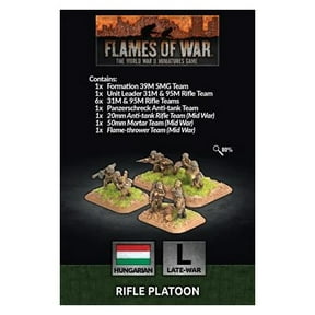 Flames of War: Hungarian Rifle Platoon (Late-War)