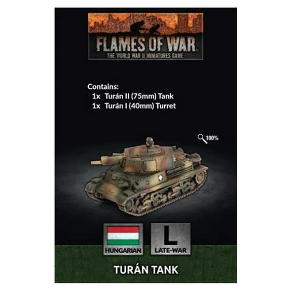 Flames of War: Hungarian Turán Tank (Late-War)