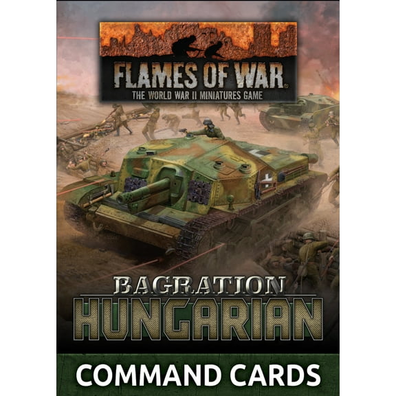 Flames of War Late War Bagration Hungarian Command Cards (v4)