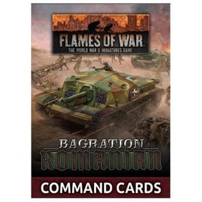 Flames of War: Bagration: Romanian Command Cards