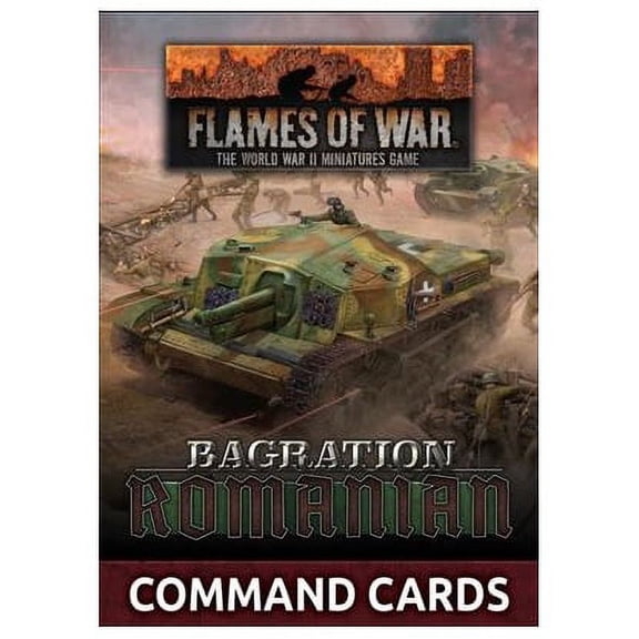 Flames of War: Bagration: Romanian Command Cards