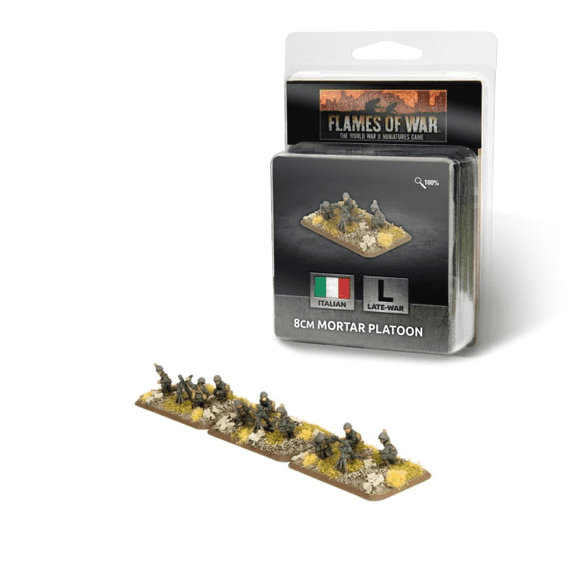 Flames of War Late War Italian 8cm Mortar Platoon