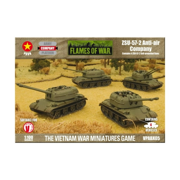 Battlefront Miniatures ZSU-57-2 Anti-Air Company New