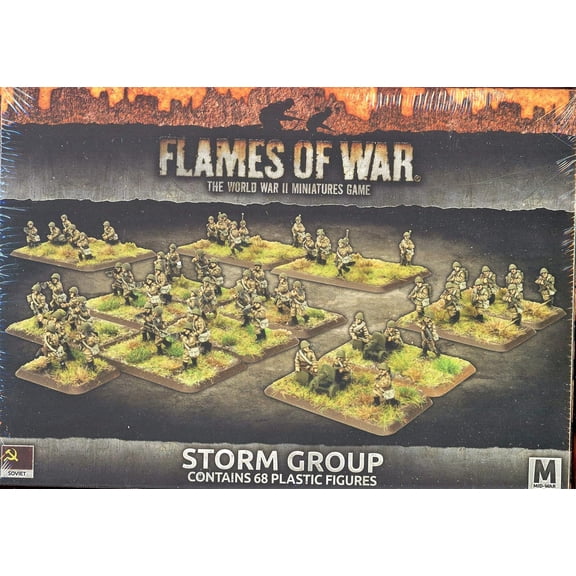 Flames of War Soviet Storm Group FOW SBX52