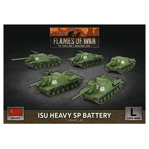 Flames of War: Soviet ISU Heavy SP Battery (Late-War)
