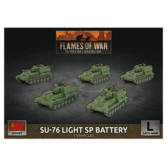 Battlefront Miniatures SU-76 Light SP Battery New