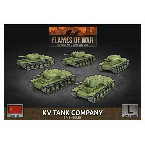 Flames of War: Soviet KV Tank Company (Late-War)