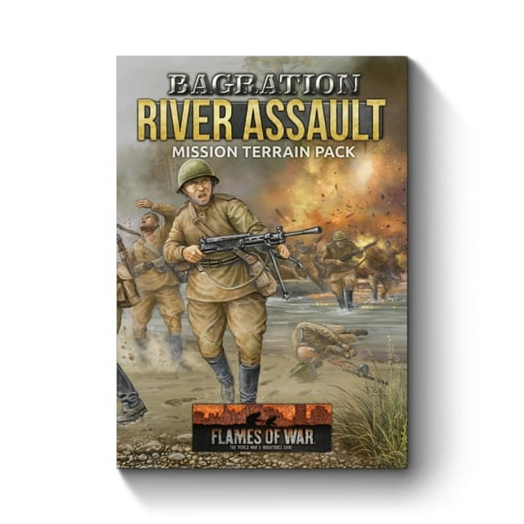 Flames of War: Soviet - Bagration River Assault Mission Terrain Pack