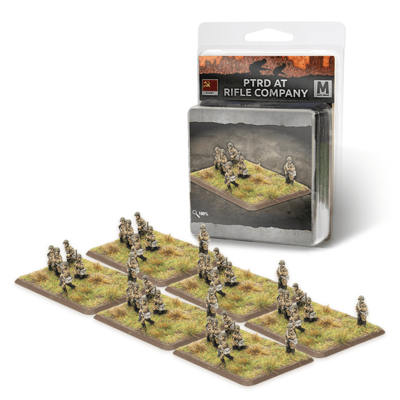 Flames of War Soviet PTRD AT Rifle Company SU771 Russian Battlefront