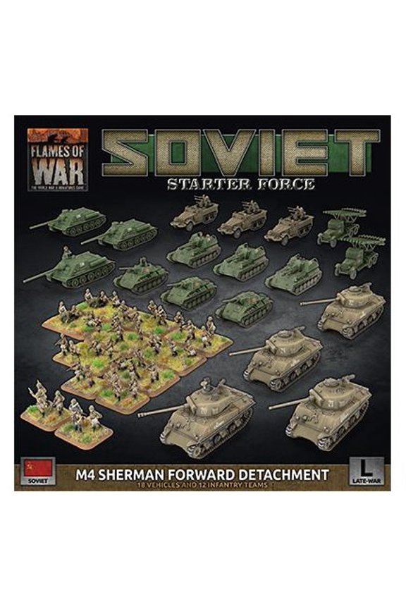 : Soviet Starter Force: M4 Sherman Forward Detachment (Late-War)