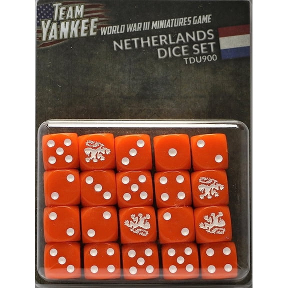 World War III Team Yankee: Dutch Dice Set