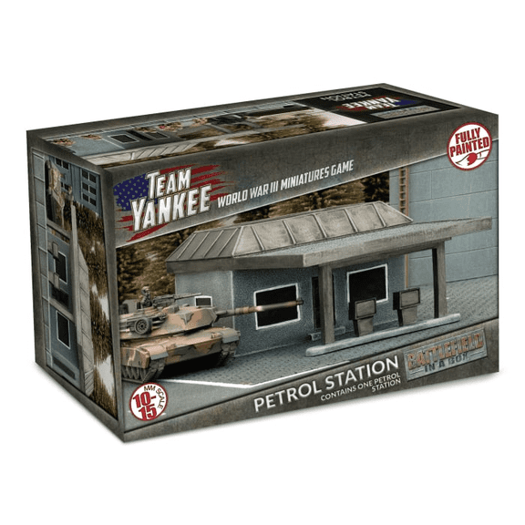 Flames of War Team Yankee Petrol Station Terrain By Battlefront