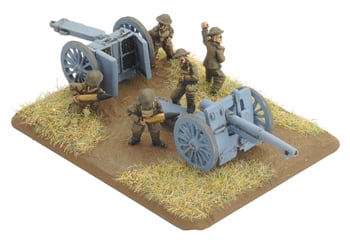 Flames of War The Great War American 75mm mle 1897 Artillery Guns 2x GUS571
