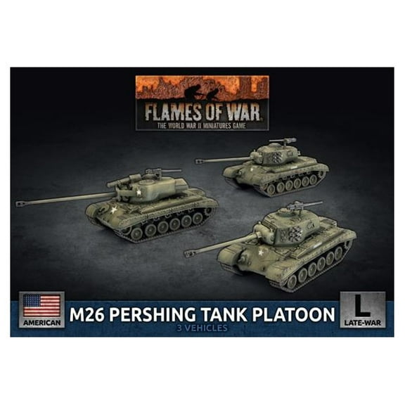 Flames of War: American M26 Pershing Tank Platoon (Late-War)