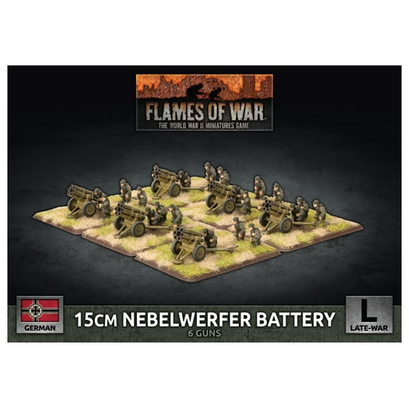 Flames of War: German 15cm Nebelwerfer Battery (Late-War)