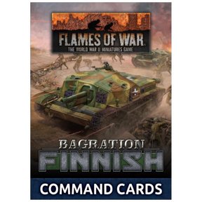 Flames of War: Bagration: Finnish Command Cards
