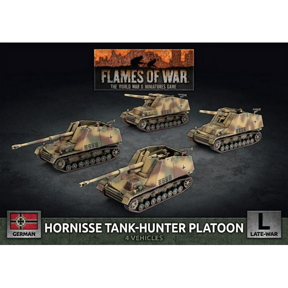 Flames of War: German Hornisse Tank-Hunter Platoon (Late-War)