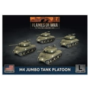 Flames of War WW2: M4 Jumbo Tank Platoon