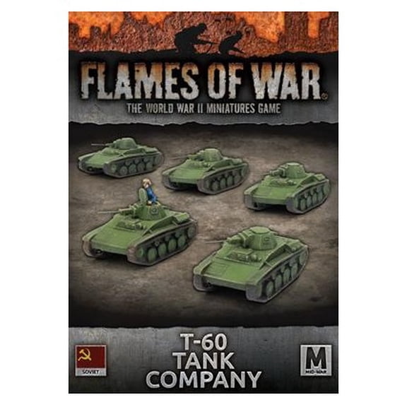 Flames of War: Soviet T-60 Tank Company (Mid-War)