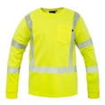 thumbnail image 1 of Flamesafe Workwear TSHMA HV - 2XL Long Sleeve Ansi Class 3 High Visibility Safety Shirts - 2XL, 1 of 1
