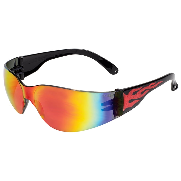 Flamez Gtec Red Lens Safety Glasses - Walmart.com