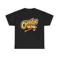 thumbnail image 1 of Flamin Hot Cheetos Puff Chester Red Black T Shirt Heavy Cotton Tee Merch - Black / M, 1 of 4