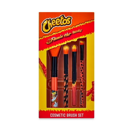 Cheetos Flamin Hot 4 Piece Brush Set