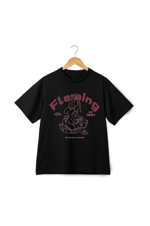 Flaming Best 1991 Graphic Unisex Tee