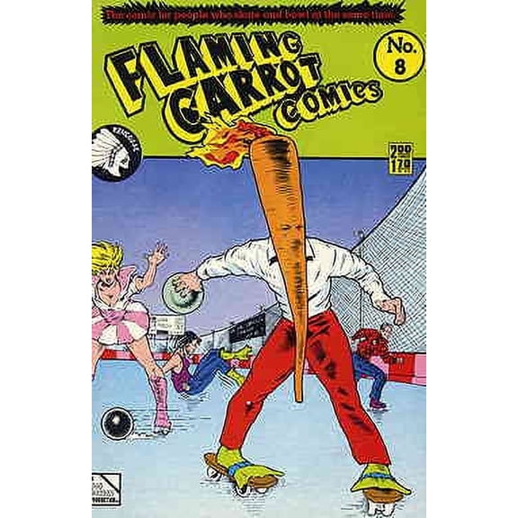 Flaming Carrot Comics #8 VF ; Renegade Comic Book
