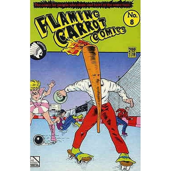 Flaming Carrot Comics #8 VF ; Renegade Comic Book