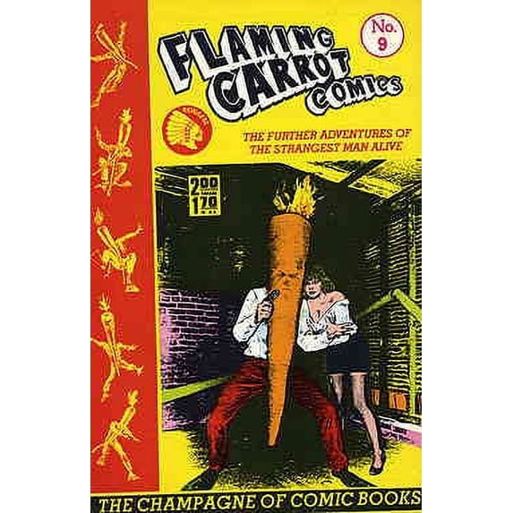 Flaming Carrot Comics #9 VF ; Renegade Comic Book