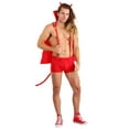 thumbnail image 1 of Flaming Devil Men's Costume, 1 of 6