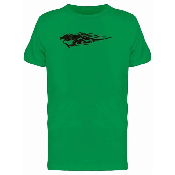 Flaming Dragon Head Tee Men's -Image by Shutterstock